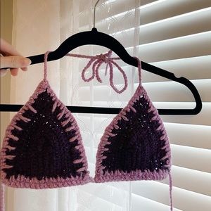 hand-made crochet top